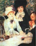 Pierre Renoir The End of the Luncheon France oil painting artist